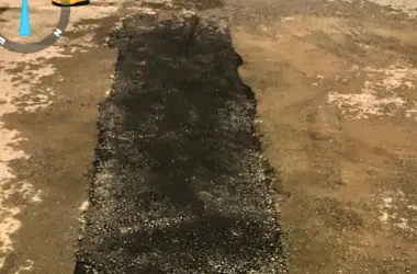 metal-roof-1 Road reinstatement work after underground cable and pipe installation in Singapore
